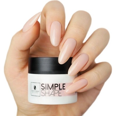Mistero Milano Builder gel Simple Shape Cover gel nataural 15 g