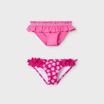 MAYORAL Бански гащички два чифта в цикламено за мини момиче Майорал