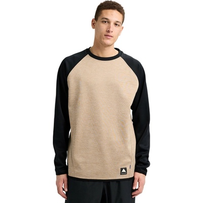 Burton Crown Weatherproof Crew summit taupe heather/true black 25/26