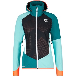 Ortovox Дамско софтшел яке Ortovox Women's Col Becchei Jacket Softshell jacket - Ice Waterfall (103-1589-0212)