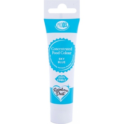 Rainbow Dust ProGel Koncentrovaná potravinárska farba Modrá 25 g