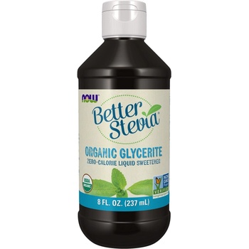 NOW NOW Better Stevia Glycerite, 237 ml