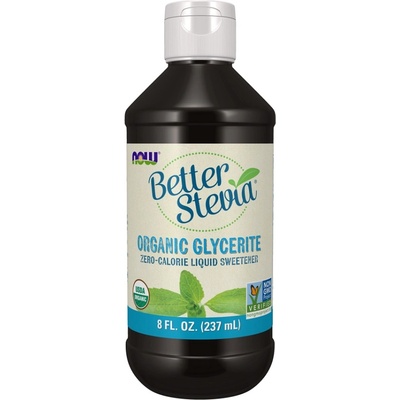 NOW NOW Better Stevia Glycerite, 237 ml