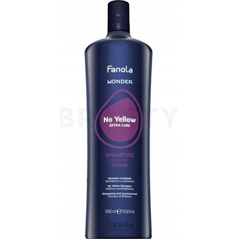 Fanola Wonder No Yellow Shampoo Šampon pro blond melírované a šedivé vlasy 1000 ml