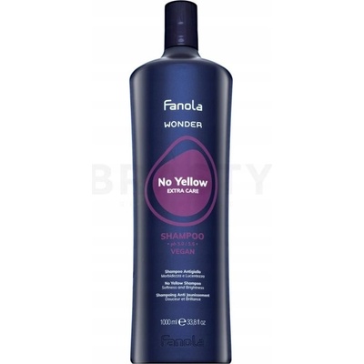 Fanola Wonder No Yellow Extra Care Vegan šampon 1000 ml