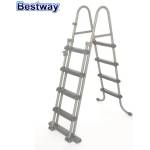 Bestway Стълба за басейни с височина до 122 см, 163х118см, Bestway 58331 (58331)