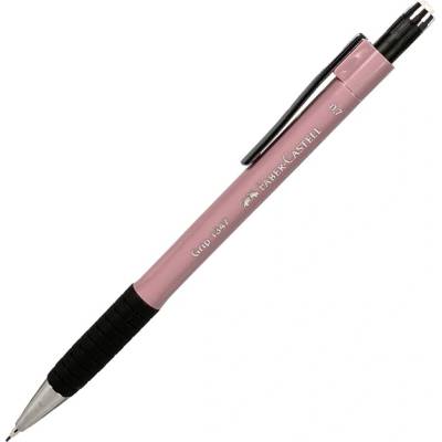 Faber-Castell Автоматичен молив Grip 1347, 0.7 mm, цвят розови сенки