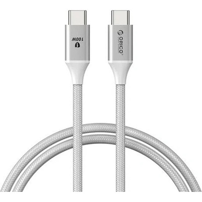 ORICO Кабел Orico CDX-100CC-WH, от USB C(м) към USB C(м), 1m, бял (CDX-100CC-WH)