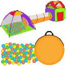 Malatec 2881 stanový set se spojovacím tunelem + 200 míčků