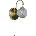 Searchlight 51481SB - LED настенно осветително тяло ALLURE LED/5W/230V (SR0625)
