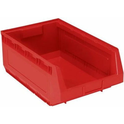 Manutan Plastový box Expert 19 x 30,3 x 48,5 cm, červený