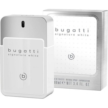 Bugatti Signature White toaletná voda pánska 100 ml