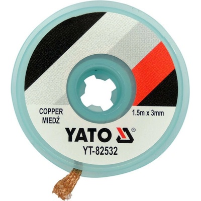 Yato Odspájkovacia páska 3,0 mm x 1,5 m