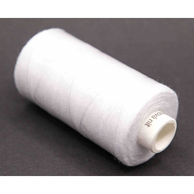 Polyesterové riflové nitě v návinu 200 m - bílá – Zbozi.Blesk.cz