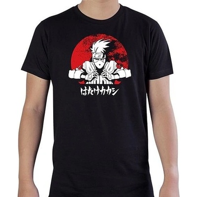 ABYstyle tričko Naruto Shippuden Kakashi černé