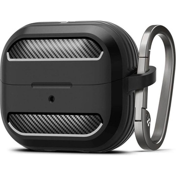 SPIGEN Калъф за Слушалки Samsung Galaxy Buds 3 Pro/ 3 FE/ 3, Spigen Rugged Armor Case, Черен (ACS08330)