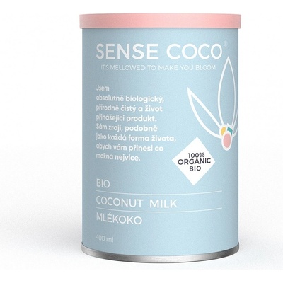 Sense Coco Bio Kokosové mléko 400 ml – Zbozi.Blesk.cz