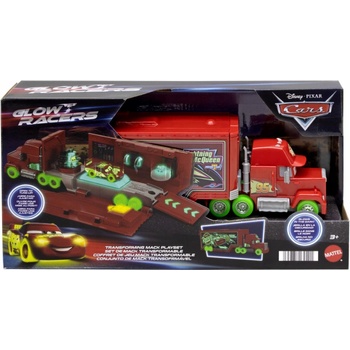 Mattel Cars Transformující se kamion Mack Hauler svítící ve tmě