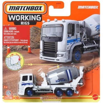 Matchbox Pracovné stroje Cement King HD autíčko