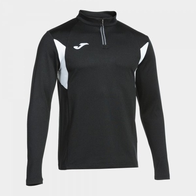 Joma Winner III mikina s krátkým zipem černá/bílá