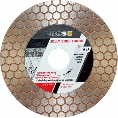 Kotouč řezný/brusný diamantový PRO5 - JOLLY-EDGE-TURBO 125 mm – Zbozi.Blesk.cz