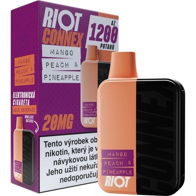 Riot Connex Kit Mango Peach Pineapple 20 mg 1200 potáhnutí 1 ks