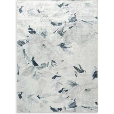Takoy Koberec 160x220 cm krémově-grafitový s motivem květin LOTUS 3-HF-489990 | 160 x 220 cm