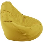 Pufrelax Пуф круша, 220л. , Nirvana Hobbit - Panama Yellow Quince, водоустойчив, Перящ се калъф, Пълнеж от Полистиролни перли (PUF-G-NH-PEX-YLQ)