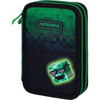 Astra Двоен несесер с аксесоари astrabag Пиксел герой ac21 20, 5х13х4, 5 см (as503024056)