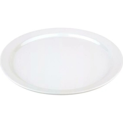 APS Servírovací podnos z melamínu okrúhly 380 mm biely Pure