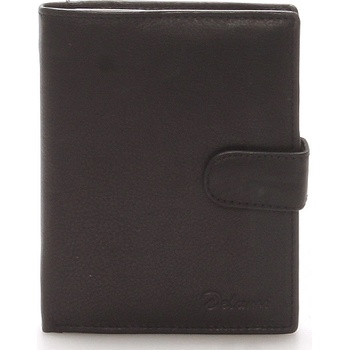 Delami Pánská kožená černá peněženka 8703 černá