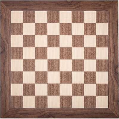 Dřevěná šachová deska Walnut DGT - 54x54 cm, pole 55 mm – Hledejceny.cz