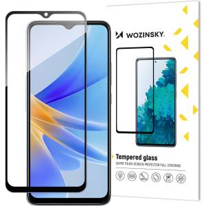 Wozinsky защитно закалено стъкло за Oppo A17 - Черен KP29249
