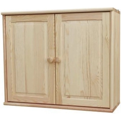 Nábytek z lesa NZL21 Horní kuchyňská skříňka s policí masiv borovice 80 cm – Zboží Dáma