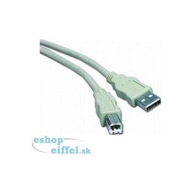 PremiumCord kábel USB 2.0, A-B, 5m
