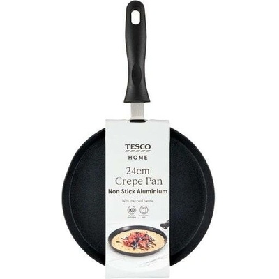 Tesco Home Hliníková pánev na palačinky 24 cm