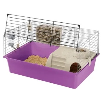 Ferplast - Cage Cavie 15 - Оборудвана клетка за гризачи - 70 х 47 х 37, 5 см