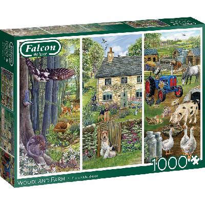 FALCON Farma Woodland 1000 dielov