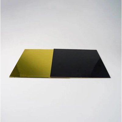 Podložka TENKÁ Cake Star zlato-černá obdélník 37 x 47 cm (1 ks) – Sleviste.cz