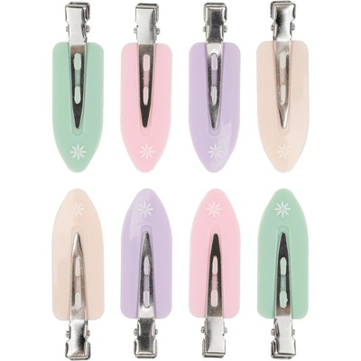 Brushworks No Crease Clips sponky do vlasov Pastel