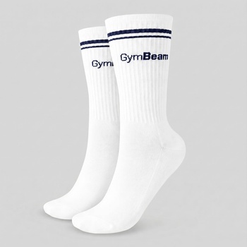 GymBeam Чорапи Crew White XL