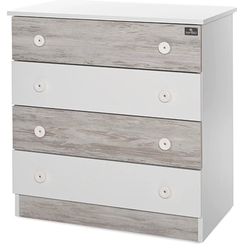 Lorelli Детски скрин Lorelli - New, Бял/Арт (10170070043A)