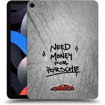 Picasee silikónový prehľadný obal pre Apple iPad Air 4 10.9 2020 Grey Drift