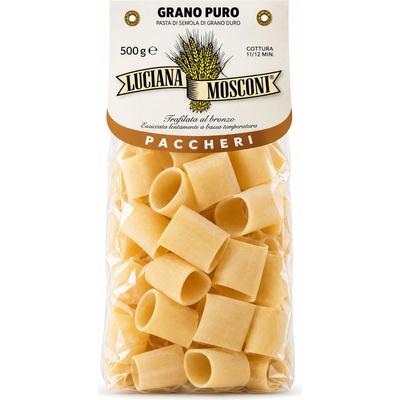 Luciana Mosconi Paccheri sušené bezvaječné těstoviny 0,5 kg