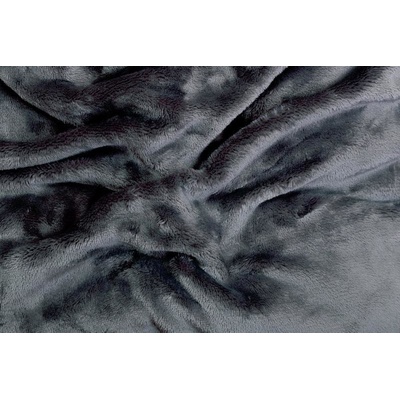 Tegatex Prostěradlo mikroflanel Sleep Well tmavě šedé 180x200