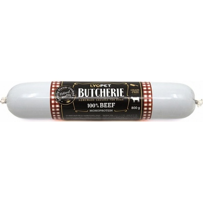 Lyopet Butcherie Beef sausage 800 g