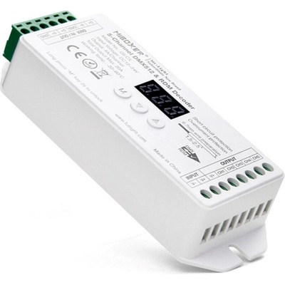 Miboxer DMX jednotka BOXER 5v1 s displejem, 5 kanálů, 12-24VDC, 20A, D5-CX, Mi-Light