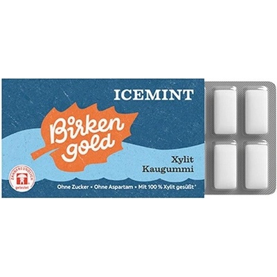Birkengold Žuvačky bez cukru Icemint 17 g