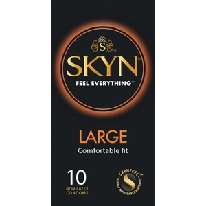 SKYN 10 бр. Нелатексови презервативи Skyn Large - sexo