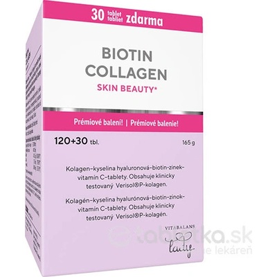 Biotin Collagen Skin Beauty 120 + 30 tabliet